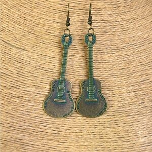 Guitar Earrings
